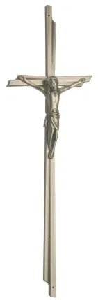 Croix Zamac Double Vieux bronze Croix Zamac Double Vieux bronze